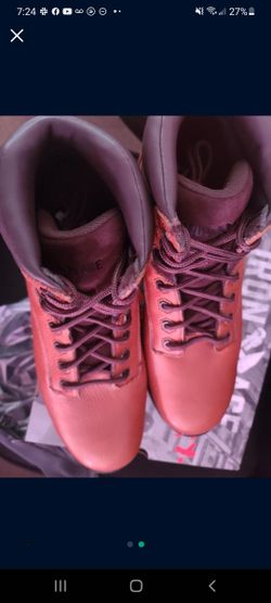 Iron Age Work Boots 12 W NEVER USED