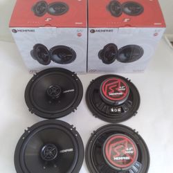 MEMPHIS 2 PAIRS 6.5 INCH 2 WAY 100 WATTS CAR SPEAKER ( BRAND NEW PRICE IS LOWEST  )
