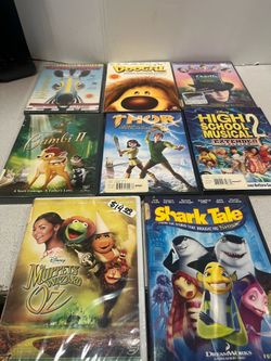 Kids DVD LOT of 8