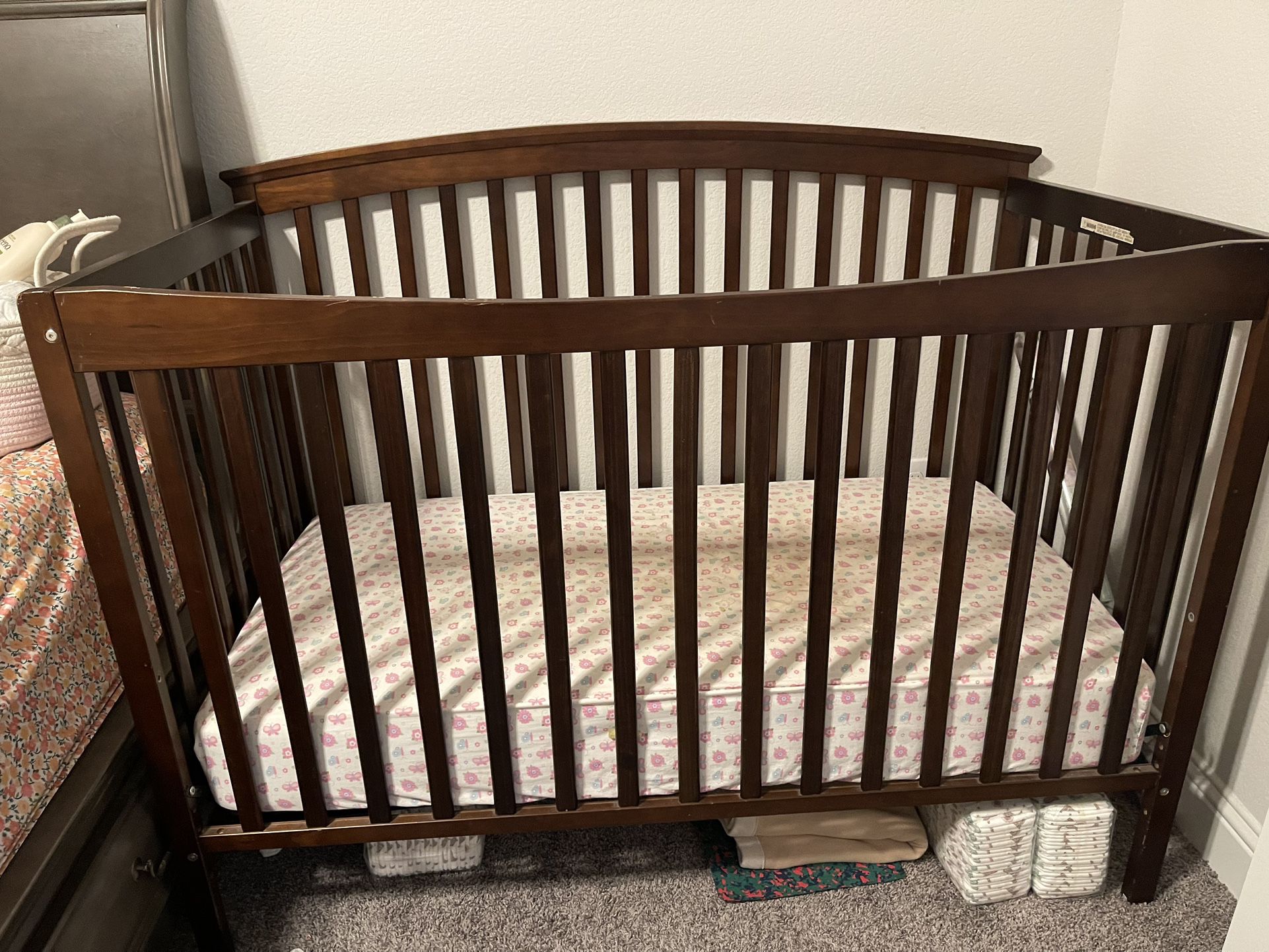 Baby Crib With mattress