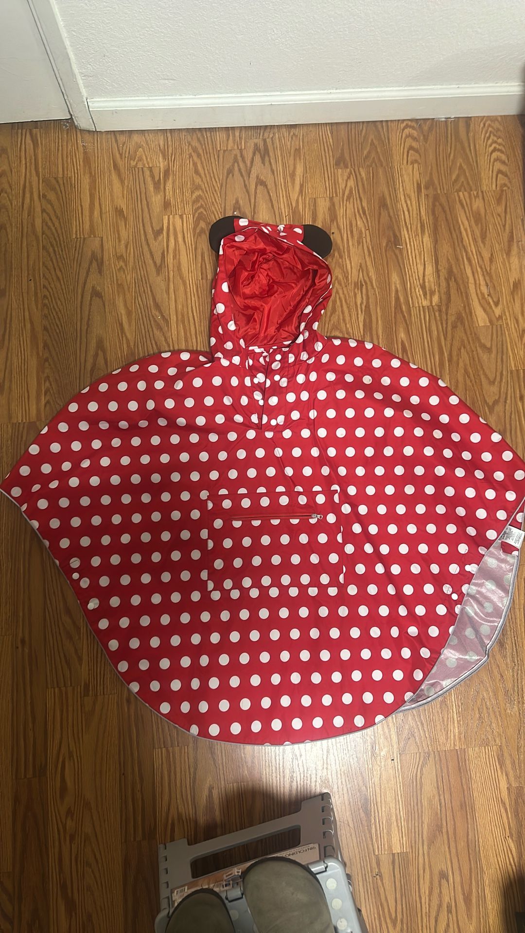 Minnie Mouse Poncho