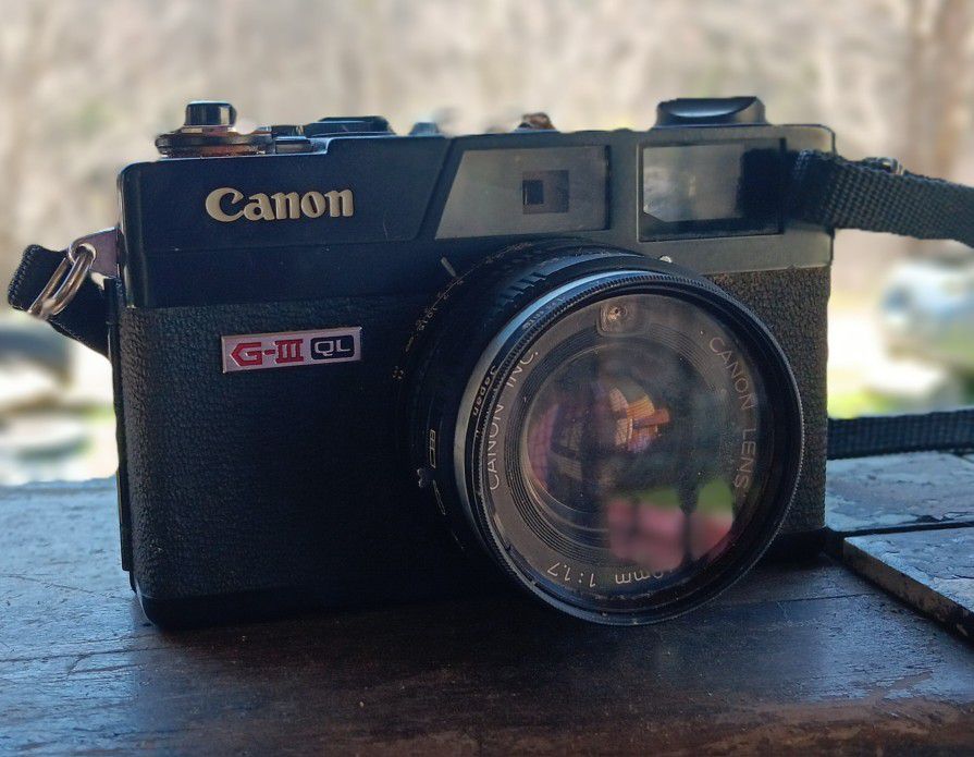 CANON Canonet QL17 GIII G3 Black Rangefinder Camera