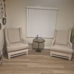 2 Uttermost 23615  Scahfer Arm Chair