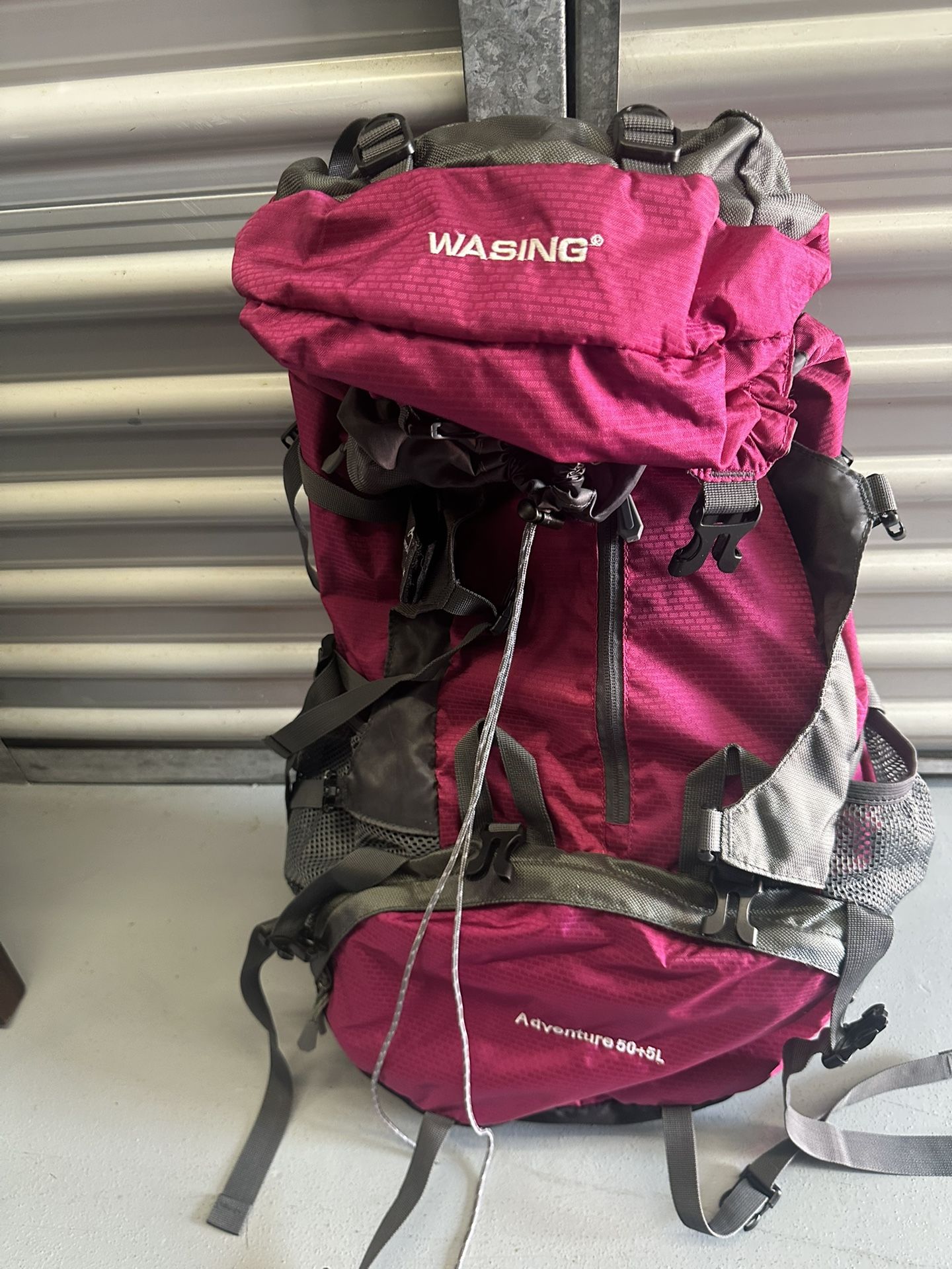 Like New, Never Used -WASING 55L Hiking Backpack 