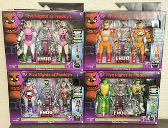 FNAF Endo Series Wave 3 Glamrock Figures