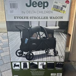 Jeep Evolve Stroller Wagon With Snack Tray