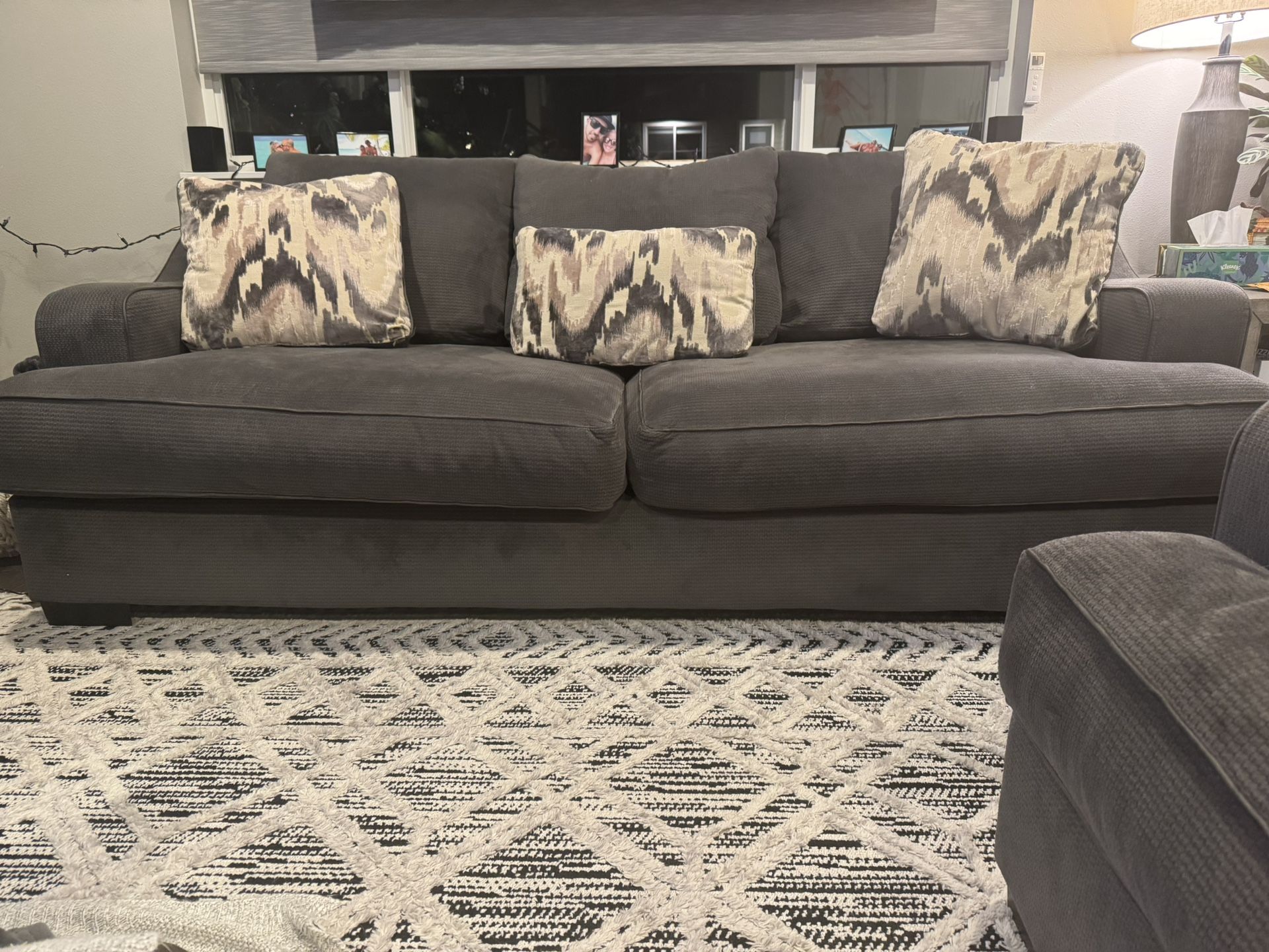 Spartan Collection Sofa And Love Seat (SOLD AS A SET ONLY!)