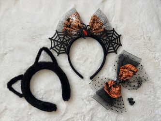 Halloween Headbands & Hair Clip-Buy all 3 for just $5