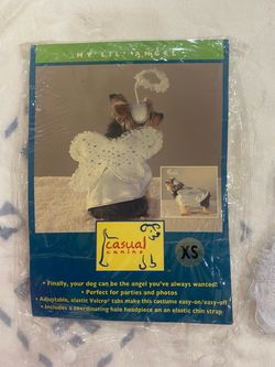 Casual Canine Dog Angel Costume w/Wings & Halo size XS