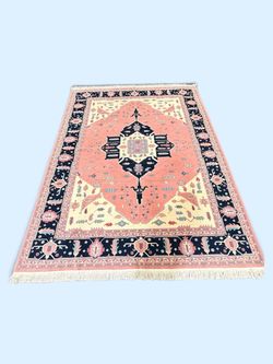 9x12 Hand-Knotted 100% Wool Tribal Rug