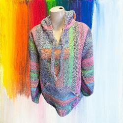 Women's Multicolor Pullover Light Weight Jacket 