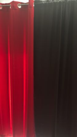 Blackout curtains