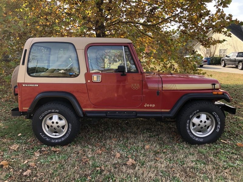 Rare 1988 Jeep Wrangler US Olympic Edition! for Sale in Loganville, GA -  OfferUp