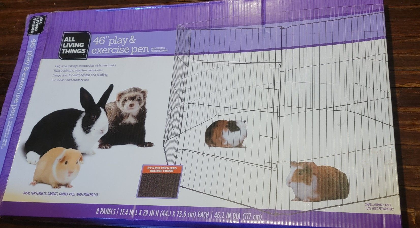Play And exercise Pen For Bunny Or Guinea Pig 
