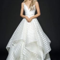 Hayley Paige Decklyn Wedding Gown (wedding Dress Size 10)