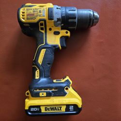DeWalt DCD791 Hammer Drill With 20v 2AH Battery
