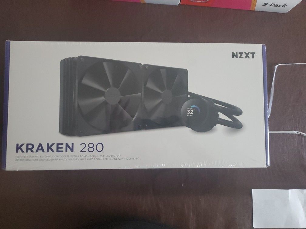 NZXT Kraken 280mm Liquid CPU Cooler AIO