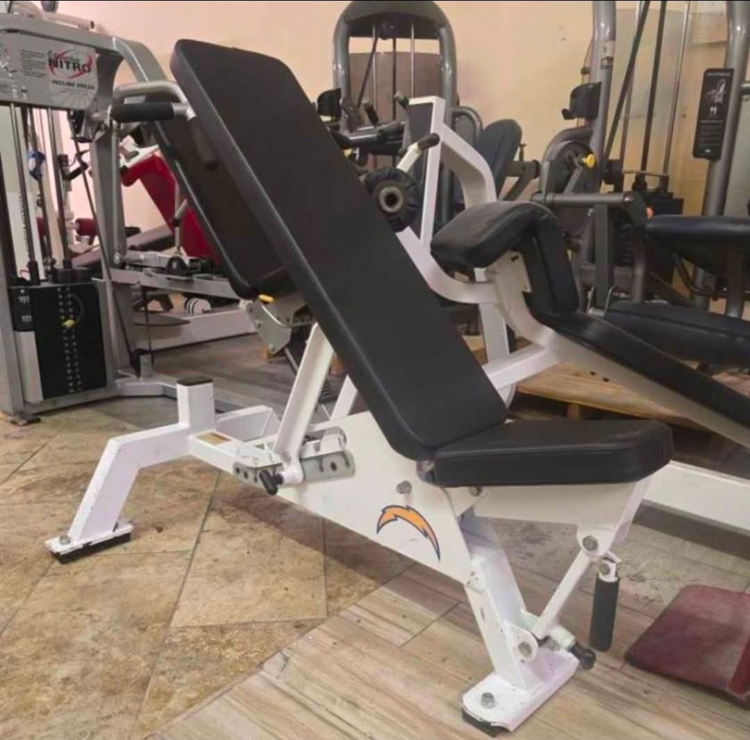 Heavy Duty Commercial Grade Powerlift Bench Workout Fitness Weight Gym