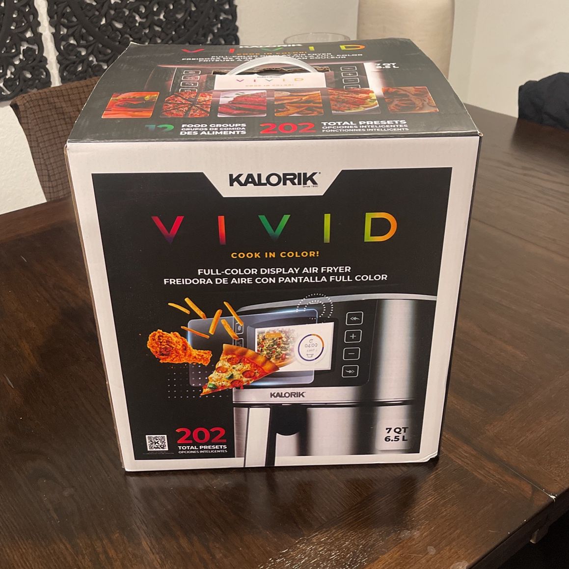 Kalorik Vivid Air Fryer Brand New