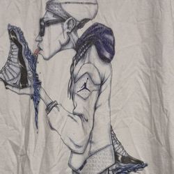 Air Jordan Shoe 'Lick' Graphic Tee 