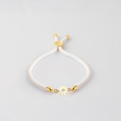 18k Gold Reem's Bracelets (Ruza, White)