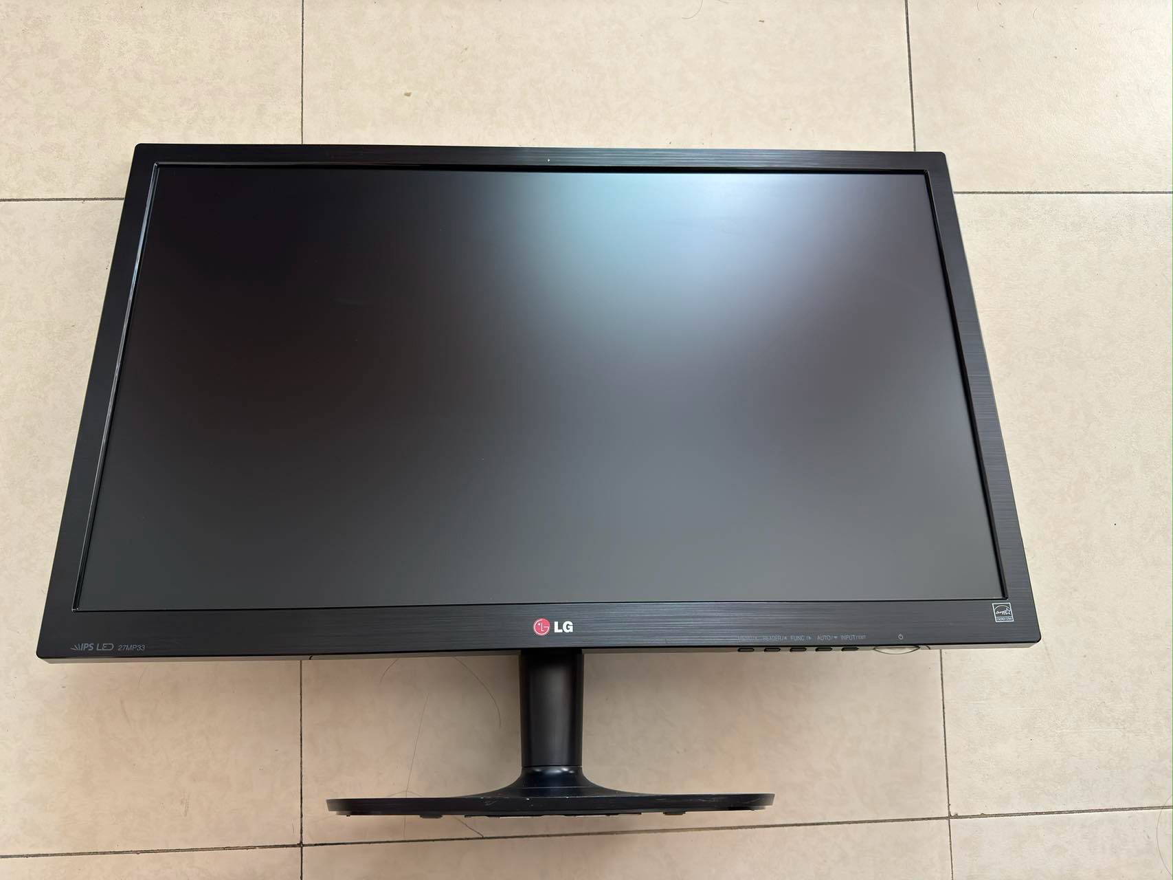 LG 27 IPS LED HD Monitor- Black(Used)