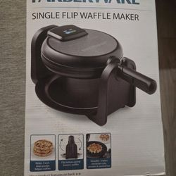 Waffle Maker Flip Option