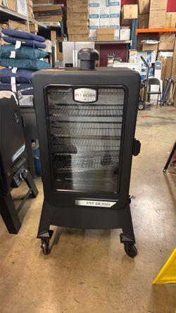 Pit boss electric smoker !!