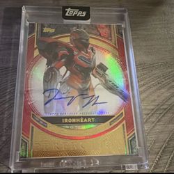 2025  Marvel The Collector Perfection Dominique Thorne as Ironheart Auto 1/5
