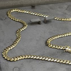 Gold14k Cuban Link - 7mm- 24 Inches 