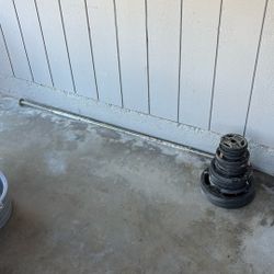 FREE Weights And Bar