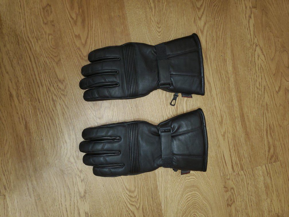 Leather Gauntlet Size Large Gloves 