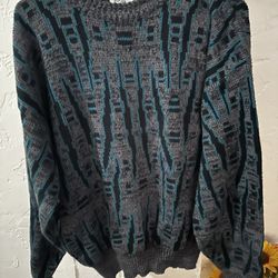 Vintage Fashion Polke Sweater Size Large