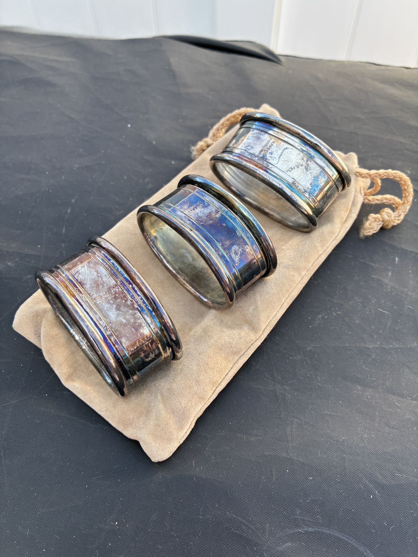Vintage Napkin Rings - Made in Argentina