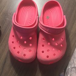 GIRLS PINK KID CROC FOR SALE