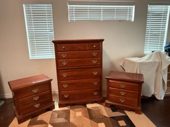 Dresser and 2 Nightstands