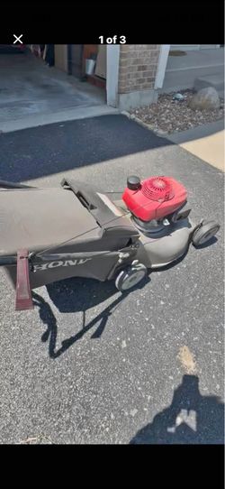 Honda self drive mower