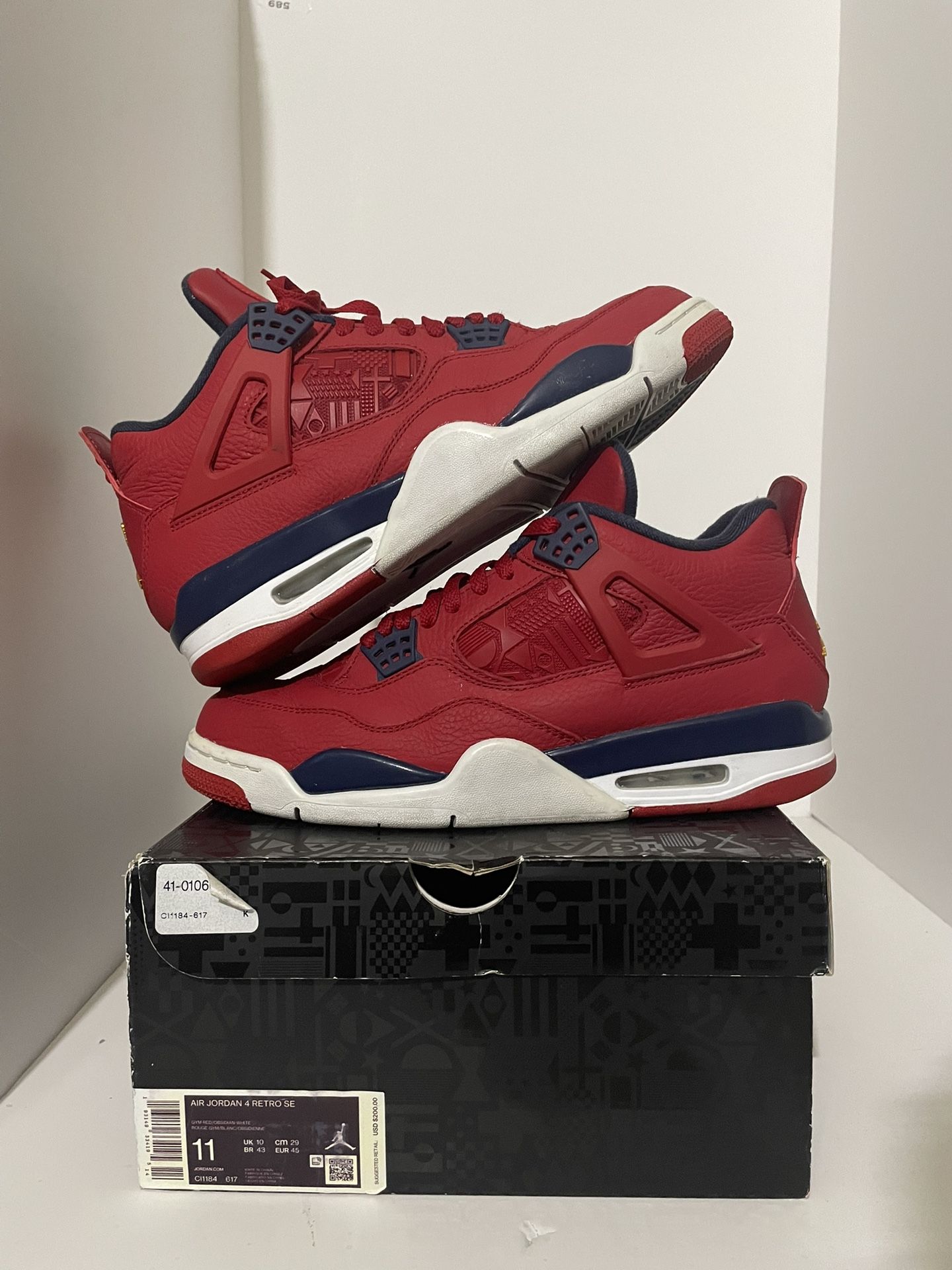 FIBA Jordan 4s (2019