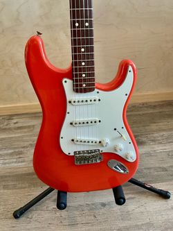 1987 Fender Stratocaster American Vintage Reissue 62 - Fiesta Red - w/ O.H.S.C.