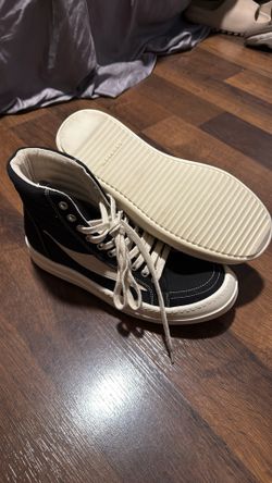 Rick Owens Porterville DRKSHDW Vintage High “Black Milk”