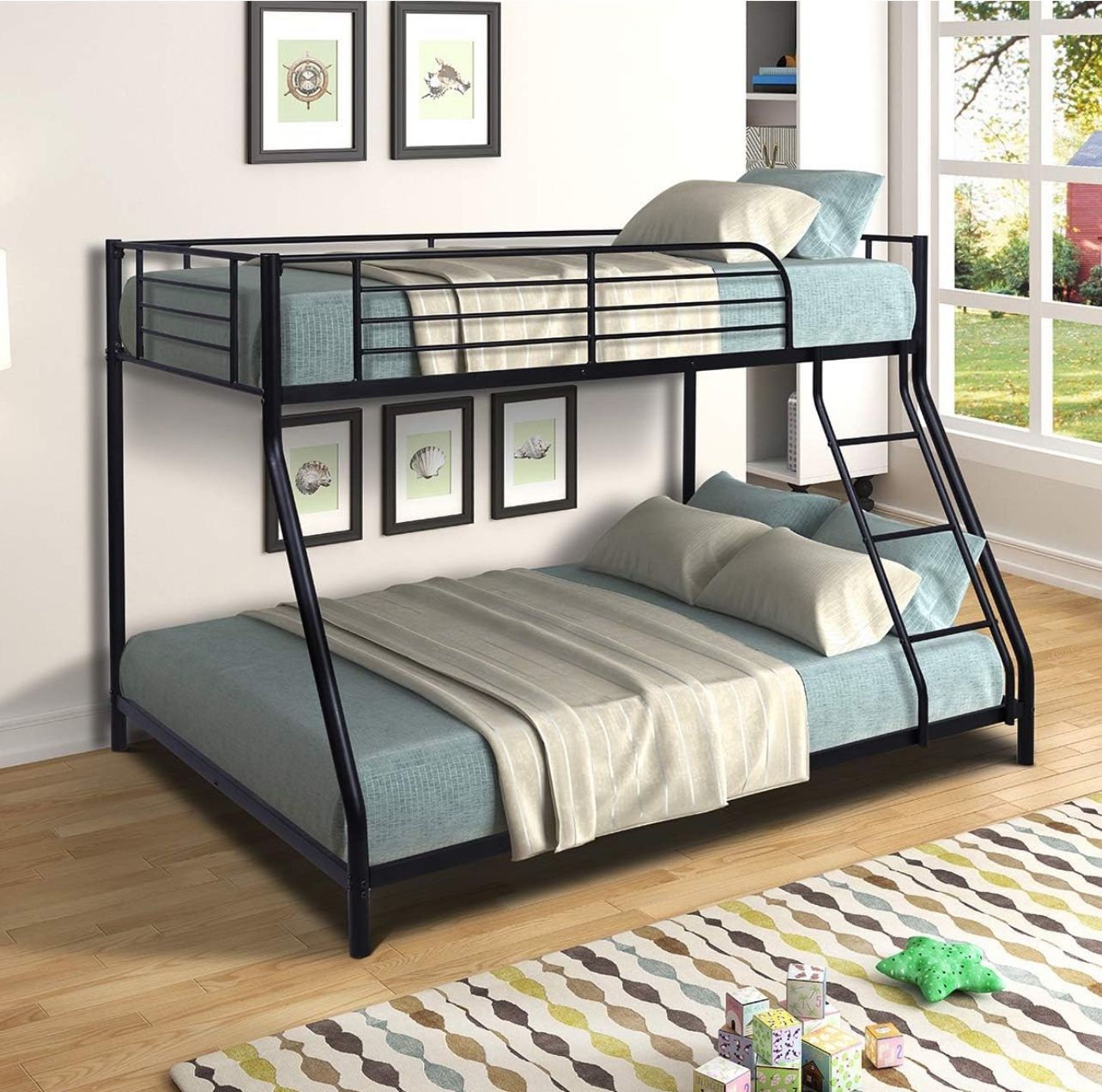 Bunk Bed Full/Twin with Mattress