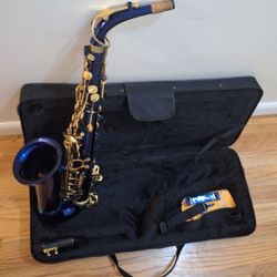 Alto Saxophone Blue