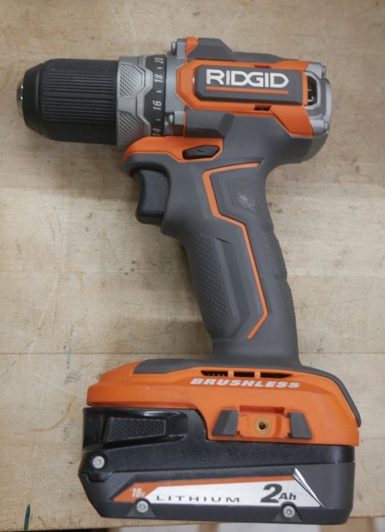 RIDGID DRILL R8701 W 2AH BATTERY 885372-1