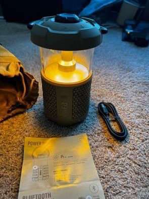 Camping light w/ blutooth speaker&power bank