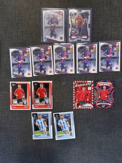 Soccer Cards - Base Messi-Ronoldo-Yamal