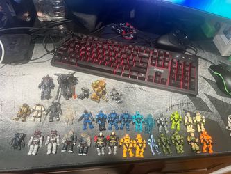 Halo mega/construx lot with weapons