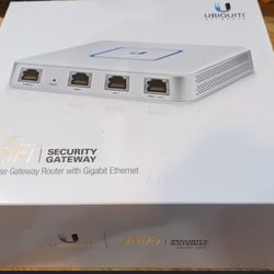 Ubiquiti UBI-USG UniFi Security Gateway, enterprise router w/gigabit ethernet