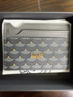 Faure le fage Paris card holder Grey