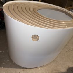 Top entry litter box
