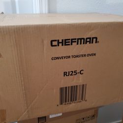 CHEFMAN Food Mover Conveyor Toaster Oven (Brand New - Sealed)